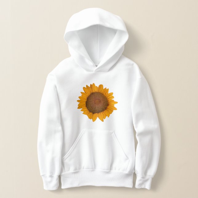 Girll's Pullover  Sunflower (Laydown)