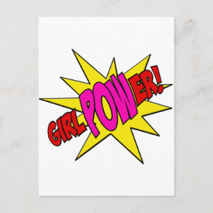 GirlPOWer Postcard