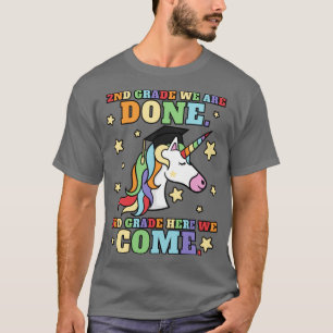 Girls 2nd Grade Graduation Magical Unicorn Gift T-Shirt