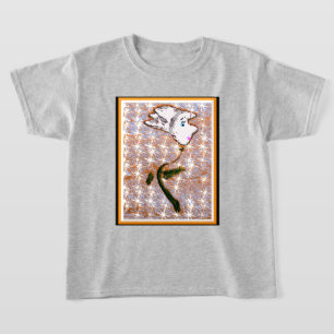 Girls' Abstract Flower T-Shirt