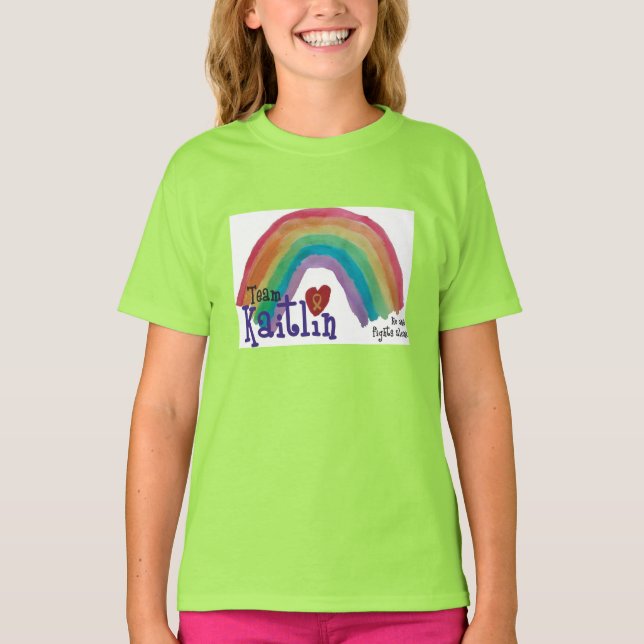 Girl's American Apparel Team Kaitlin TShirt (Front)