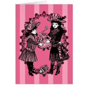 Girls and Beheaded Doll