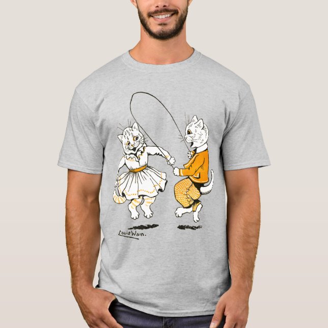 Girls and Boys, Louis Wain T-Shirt (Front)