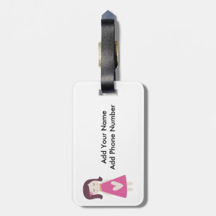 Girls and Handbags Luggage Tag