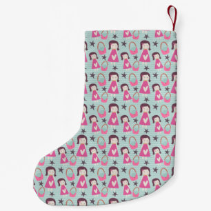 Girls and Handbags Small Christmas Stocking
