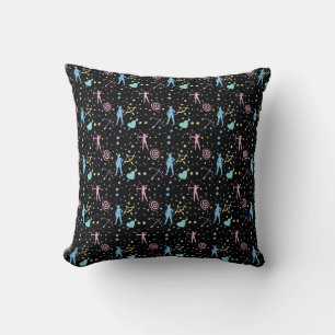 Girls Archery - Girly Hearts Stars Archer Cushion