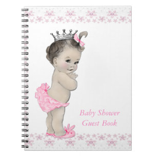 Girls Baby Shower Guest Book
