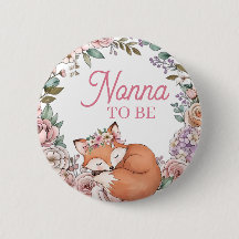 Girl's Baby Shower | Nonna to Be | Woodland Fox
