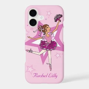 Girls ballerina dark hair named