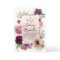 Girls Baptism | Dusty Pink and Burgundy Red Floral