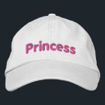 Girl's Baseball cap "Princess hat" girly hat<br><div class="desc">Change up the colours,  text or style of hat or buy it like it is! Be sure to visit our store for some of the coolest shoes and skateboards on the planet!!</div>