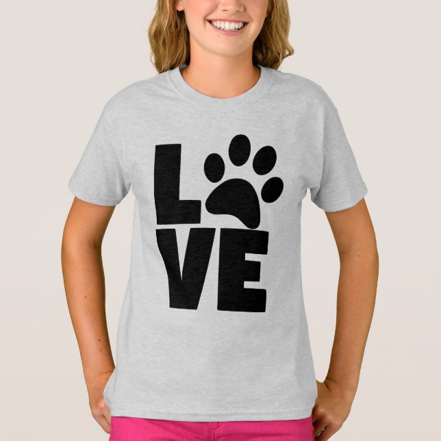 Girls' Basic T-Shirt (Front)