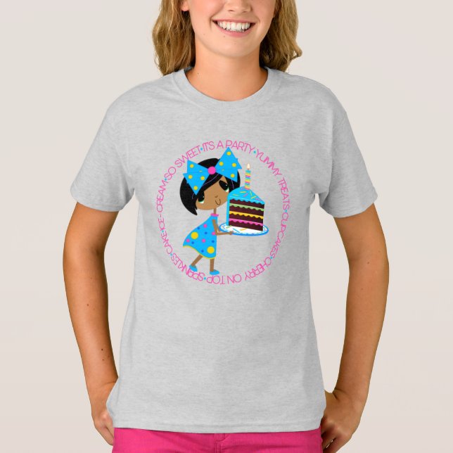 Girls' Basic T-Shirt (Front)