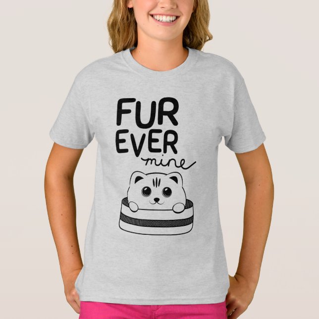 Girls' Basic T-Shirt (Front)