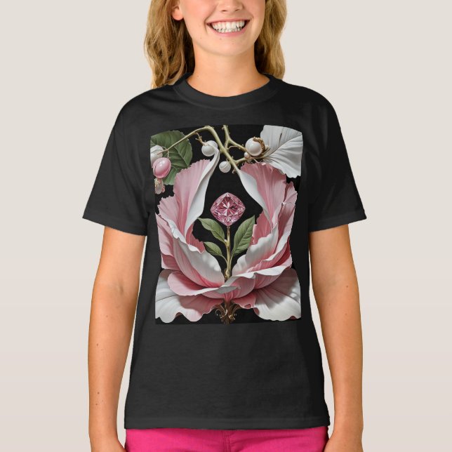 Girl's Basic T-Shirt (Front)