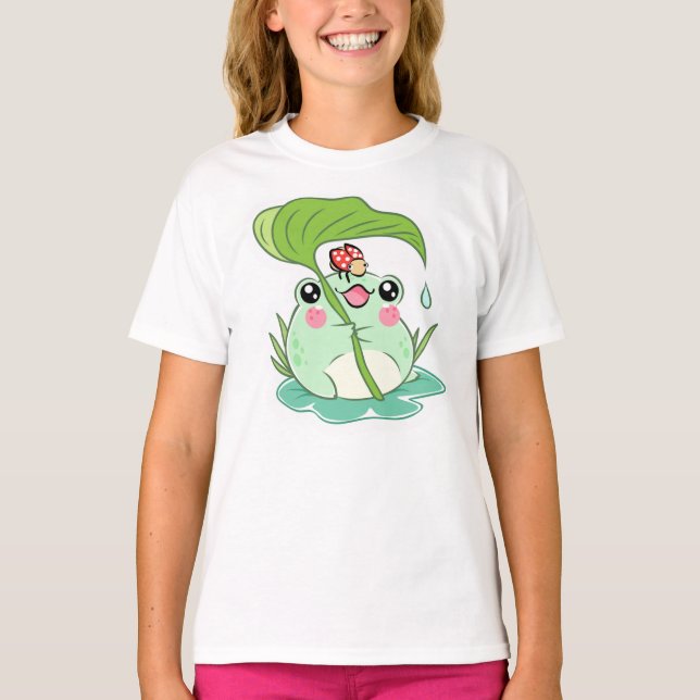 Girls' Basic T-Shirt (Front)