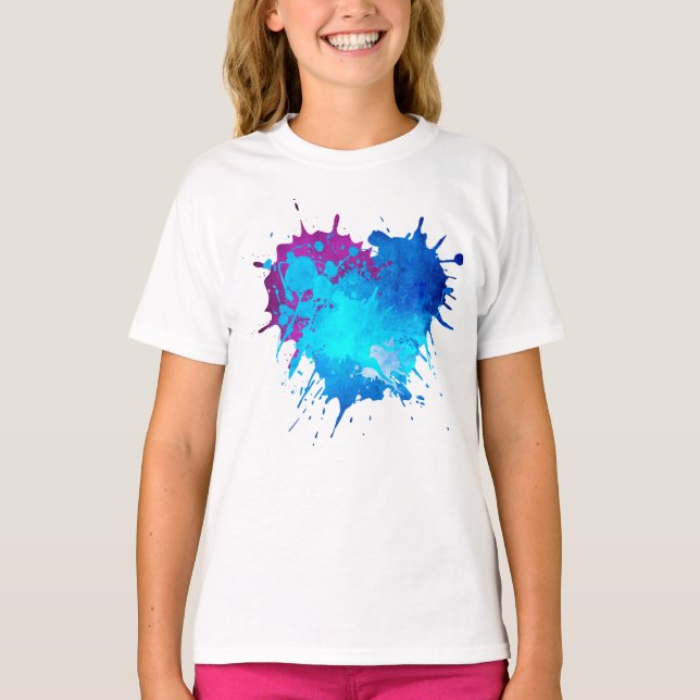  Girls' Basic T-Shirt (Front)