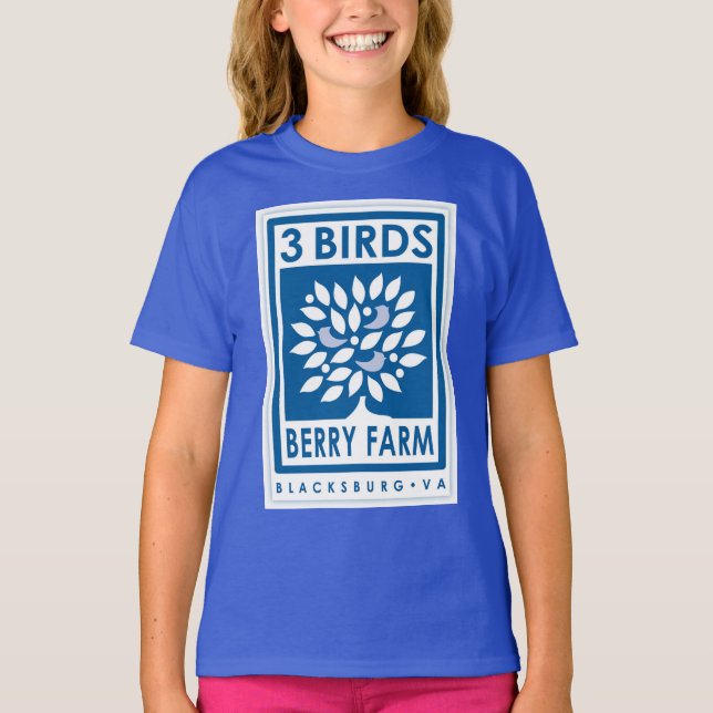 Girls' Basic T-Shirt (Front)