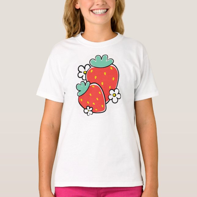 Girls' Basic T-Shirt (Front)