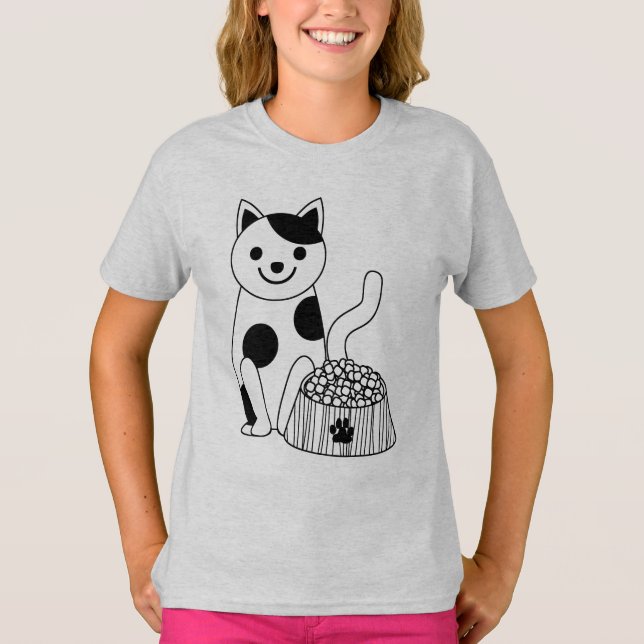 Girls' Basic T-Shirt (Front)