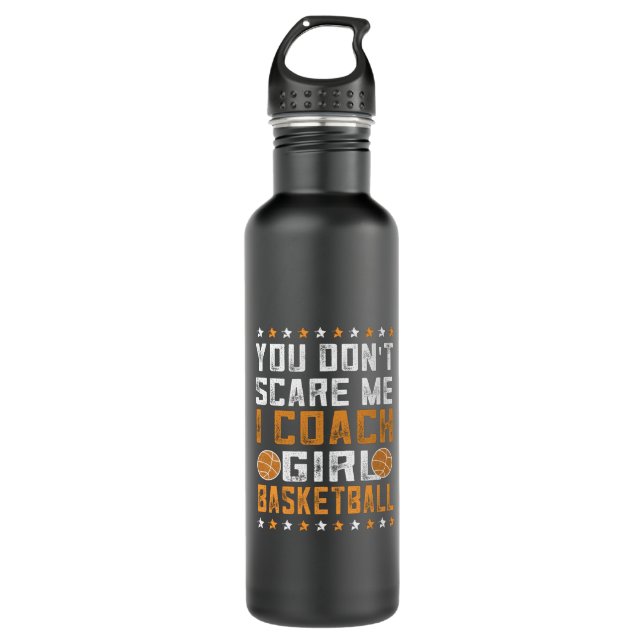 Girls Basketball Coach | Basketball lover 710 Ml Water Bottle (Front)