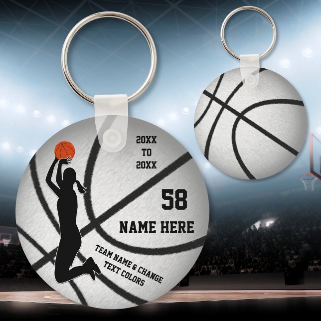 Girls Basketball Gifts. Cheap, Basketball Keychain (Basketball gifts for girls. Cheap basketball keychains. Cheap basketball gifts. Basketball Trinkets.)