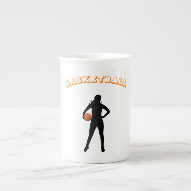 Girl's Basketball Speciality Mug (Front)