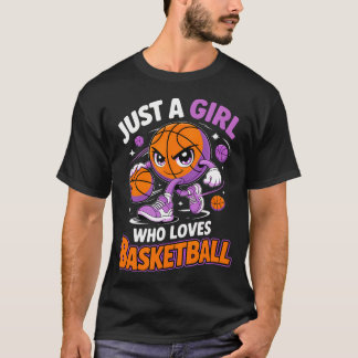 Girls Basketball T-Shirt