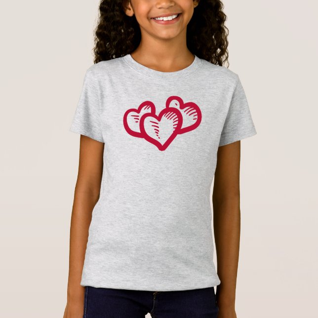 Girls Basketball Tee (Front)