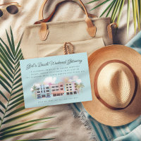 Girl's Beach Weekend Getaway Birthday Bachelorette