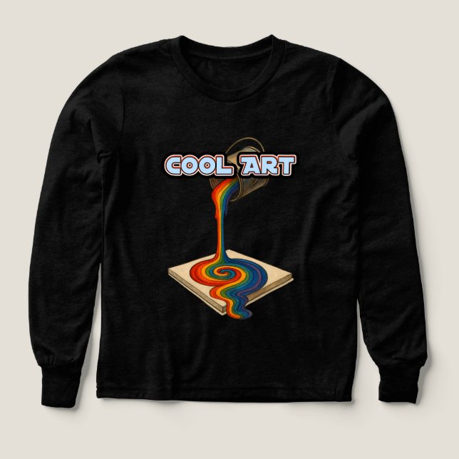 Girls Bella+Canvas Tri-blend Long Sleeve Shirt, So (Design Front)