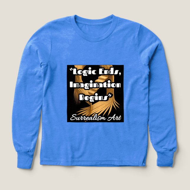 Girls Bella+Canvas Tri-blend Long Sleeve Shirt, So (Design Front)