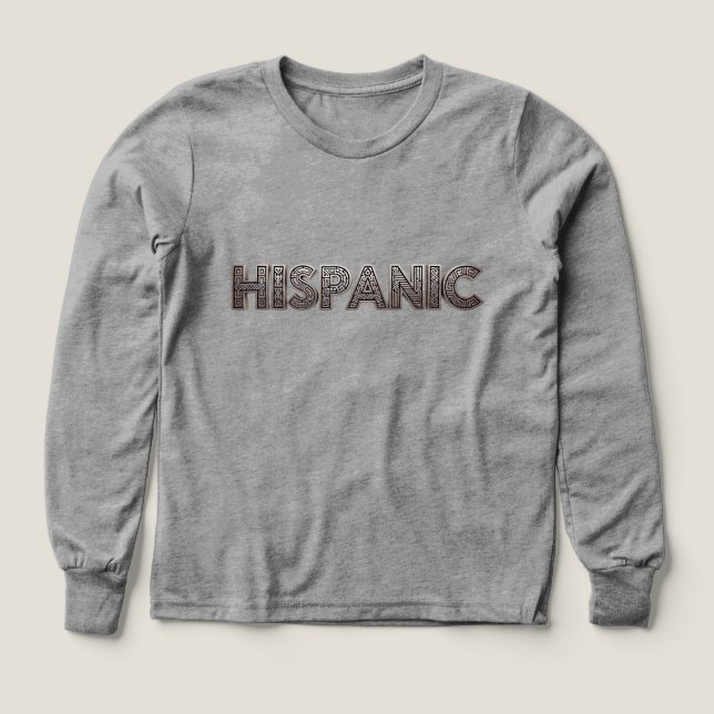 Girls Bella+Canvas Tri-blend Long Sleeve Shirt, So (Design Front)