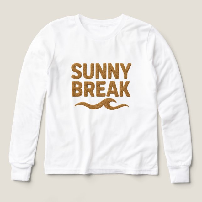 Girls Bella+Canvas Tri-blend Long Sleeve Shirt, So (Design Front)