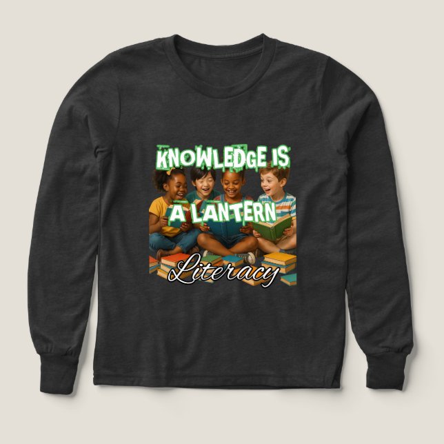 Girls Bella+Canvas Tri-blend Long Sleeve Shirt, So (Design Front)