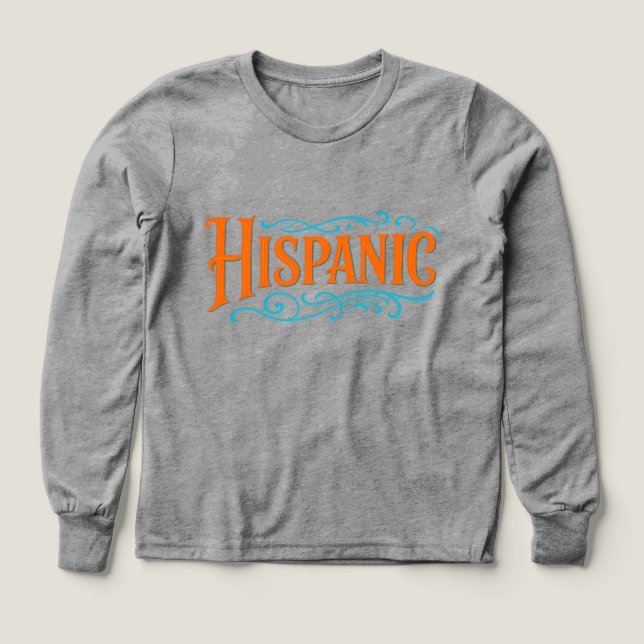 Girls Bella+Canvas Tri-blend Long Sleeve Shirt, So (Design Front)