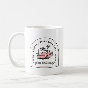 Girls bible study reading group aesthetic coffee mug