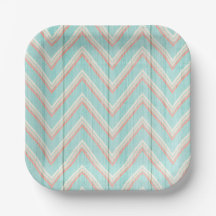 Girl's Birthday Chevron Cottage Chic Tea Party