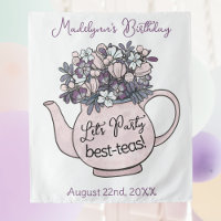 Girl's Birthday Tea Party Let's Party