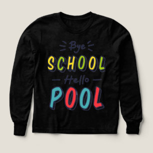 Girls' Black Summer Vibe Sweatshirt 