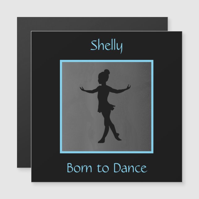 Girls "Born to Dance" Personalised (Front/Back)