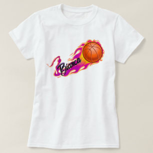 Girls Bsaketball T-Shirt