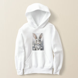 Girl's Bunny Rabbit Hoodie