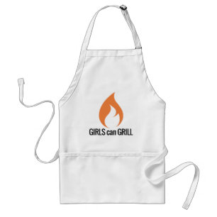 Girls Can Grill Apron