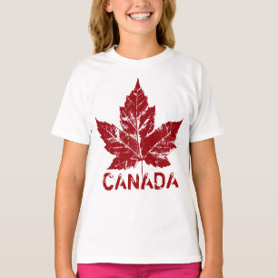 Girls Canada T-shirt  Cool Canada Souvenir Shirts