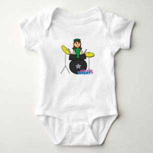 Girls Can't WHAT? ColorizeME Custom Design Baby Bodysuit