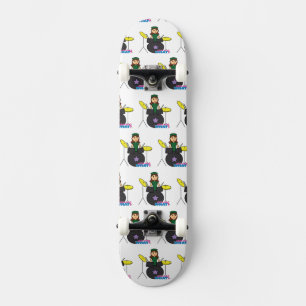 Girls Can't WHAT? ColorizeME Custom Design Skateboard
