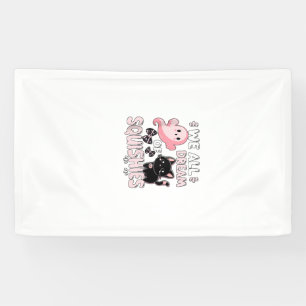 Girls Cat Pink Halloween Squishy We All Dream Of S Banner