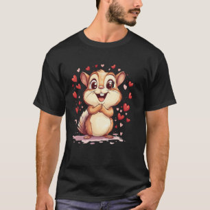 Girls Chipmunk Pet Lover Just a Girl Who Loves Chi T-Shirt