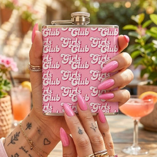 Girls Club Hip Flask